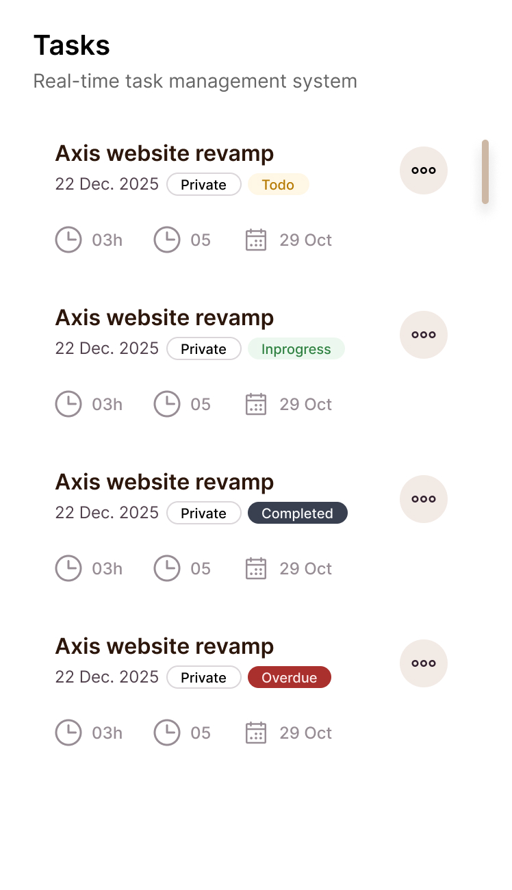 Task management